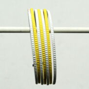 BRANSOLETKI  METALOWE CIENKIE (7 SZTUK)                                                            0605-196 - 3