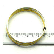 BRANSOLETKI  METALOWE CIENKIE (7 SZTUK)                                                            0605-196 - 2