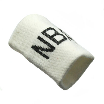OPASKA Z FROTY NA NADGARSTEK  BIAŁA "NBA"                                                 0004-99