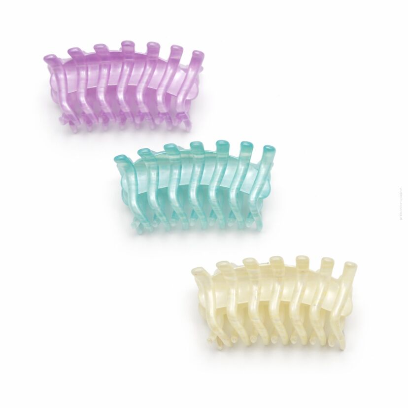 SZCZĘKI/ KLAMRY DO WŁOSÓW KOLOROWE 3 SZTUKI                                                       (0217-20 SAM)