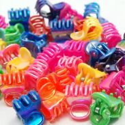 SZCZĘKI KRABIKI MAŁE BŁYSZCZĄCE (100 SZTUK)                                                            0314-1 - 2