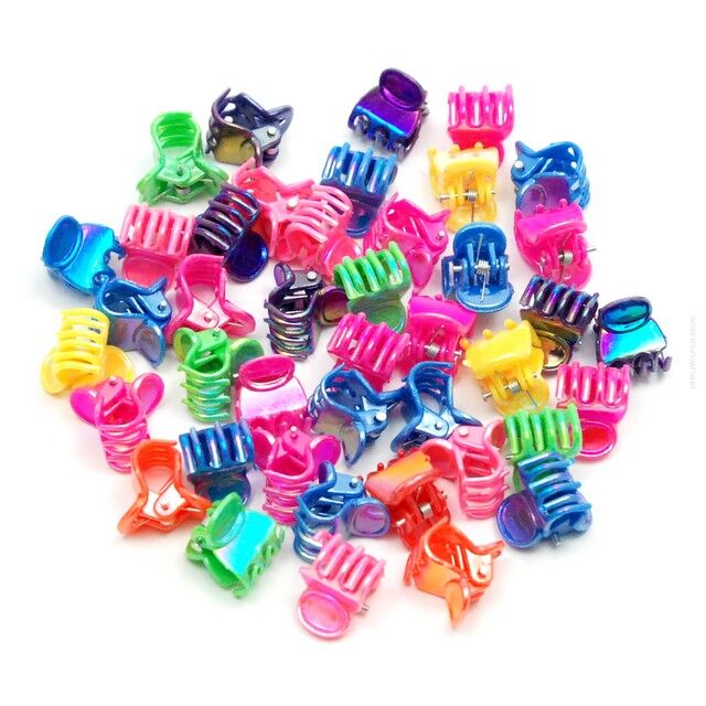 SZCZĘKI KRABIKI MAŁE BŁYSZCZĄCE (100 SZTUK)                                                            0314-1