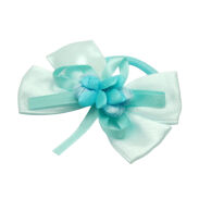 GUMKI DO WŁOSÓW Z BŁĘKITNĄ KOKARDKĄ 2 SZTUKI                                           (6860 SAH) - 2