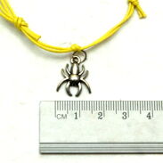 BRANSOLETKA  Z ZAWIESZKĄ W KSZTAŁCIE PAJĄKA                                                                0608-286 - 2