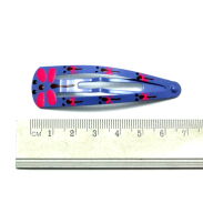 PYKI / SPINKI DO WŁOSÓW DZIECIĘCE DUŻE KOLOROWE 12 SZTUK (0091 S) - 2