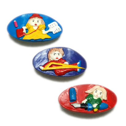 KLAMRY / SPINKI DO WŁOSÓW DZIECIĘCE 3 SZTUKI (0209-22)