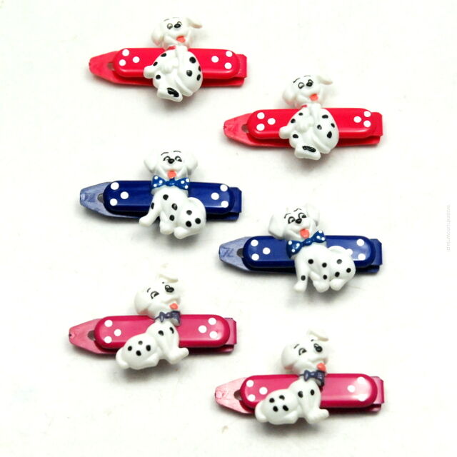 SPINKI DO WŁOSÓW DZIECIĘCE PIESKI 6 SZTUK (0227-49)