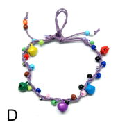 BRANSOLETKI NA SZNURKU Z KORALIKAMI 7 SZTUK                                             1814-2 AS - 5