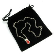 NASZYJNIK / WISIOREK NA ŁAŃCUSZKU Z ZAWIESZKĄ Z CYRKONIAMI                                                        0611-6713 AS - 2