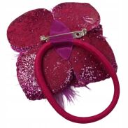 BROSZKA / GUMKA DO WŁOSÓW KWIAT 4 SZT MIX KOLOR (2-4928) - 2