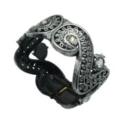 BRANSOLETKA SZEROKA ROZPINANA OZDOBNA(0611-5862 SA) - 2