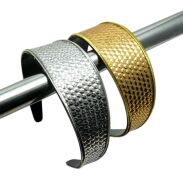 OPASKI DO WŁOSÓW SZEROKIE ZŁOTE I SREBRNE 6 SZTUK (0214-58 SAM) - 2