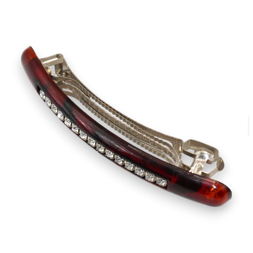 KLAMRA KOLOROWA / AUTOMAT DO WŁOSÓW Z CYRKONIAMI 10 CM                         (0181-4 SA)