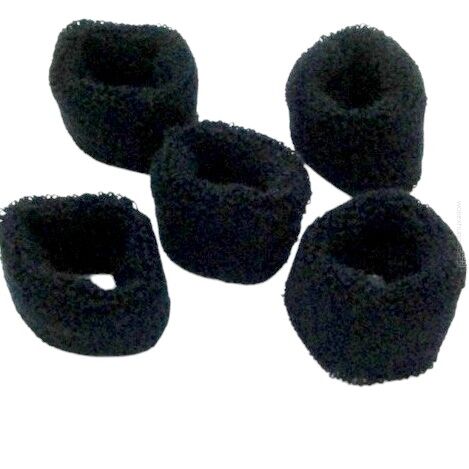 GUMKI FROTKI DO WŁOSÓW GIGANT CZARNE 10 SZTUK                             (0140-3 SA)