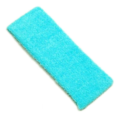OPASKA NA GŁOWĘ ELASTYCZNA Z FROTY BŁĘKITNA (szer.7 cm) 0193-94