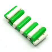 BRANSOLETKI PLASTIKOWE KOLOROWE (6 SZTUK)                                                                          0608-625 - 5