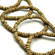 BRANSOLETKI DREWNIANE DROBNE (5 SZTUK)                                               0738-10 - 2