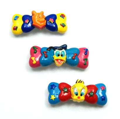 KLAMRY / SPINKI DO WŁOSÓW DZIECIĘCE KOLOROWE 6 SZTUK (0209-508)