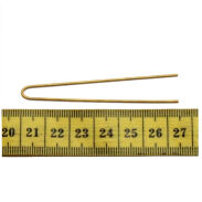 KOKÓWKA FRYZJERSKA ZŁOTA PROSTA 6.5 CM 500G                                                            (A265/G) - 2