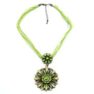 WISIOR / NASZYJNIK NA SZNURECZKACH Z PODWÓJNĄ ZAWIESZKĄ                                                 (WISZ-16 SAH) - 3