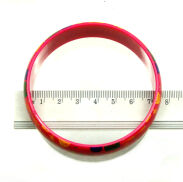 BRANSOLETKI PLASTIKOWE KOLOROWE (6 SZTUK)                                                                          0608-547 - 3