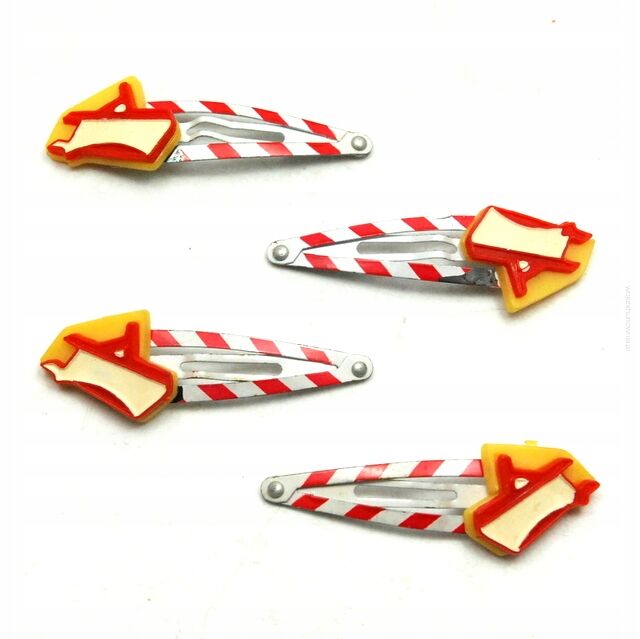 SPINKI/ PYKI DO WŁOSÓW DZIĘCIECE Z OZDOBAMI 4 SZTUKI                                                                                 (0226-510)