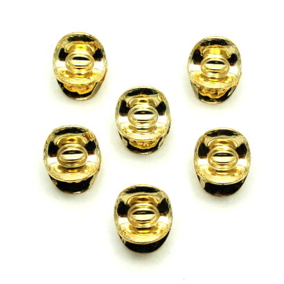 SZCZĘKI DO WŁOSÓW "ZŁOTE" MAŁE 6 SZTUK                                                                  (0130-59 SAH)