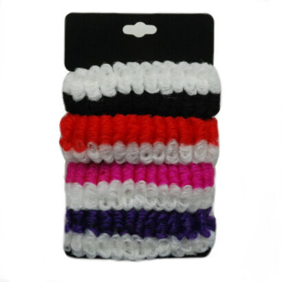 GUMKI DO WŁOSÓW GRUBE FROTKI (4 SZTUKI) MIX KOLOR 0014-07