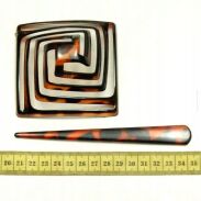 SPINKA/ KLAMRA DO KOKA Z PATYCZKIEM                                                                                   (SPKOK-6 SAH) - 3