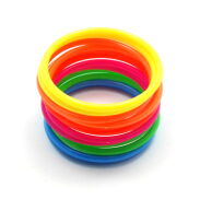 BRANSOLETKI PLASTIKOWE CIENKIE MNIEJSZE 12 SZTUK                                                                     (5582 AS) - 3