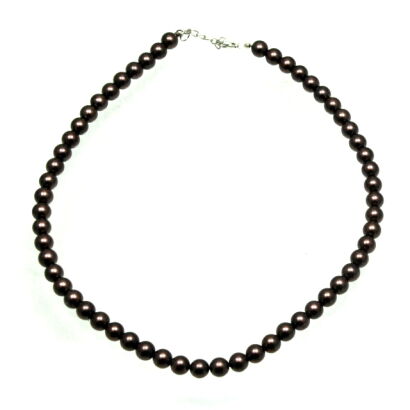 KORALE PEREŁKI BRĄZOWE                                                                                  0617-23