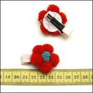 SPINKI DO WŁOSÓW DZIECIĘCE Z OZDOBAMI 4 SZTUKI (0005-4) - 2