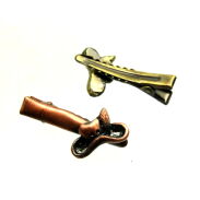 SPINKI METALOWE Z KAPELUSZEM (6 SZTUK)                                                             0317-510 - 2