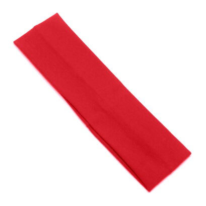 OPASKA NA GŁOWĘ ELASTYCZNA MALINOWA WĄSKA  5.5 cm (0171-21 SA)