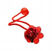 GUMKI DO WŁOSÓW Z KWIATKAMI 6 SZTUK                    (0331-581) - 2