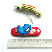 KLAMRY / SPINKI DO WŁOSÓW DZIECIĘCE  KOLOROWE (6 SZTUK) 0209-534 - 2