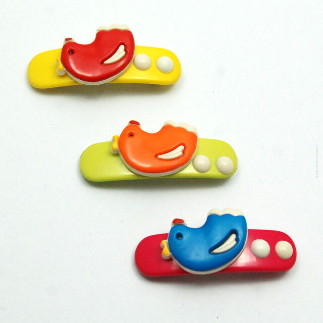 KLAMRY / SPINKI DO WŁOSÓW DZIECIĘCE  KOLOROWE (6 SZTUK) 0209-534