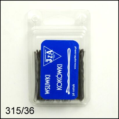 WSUWKA KARBOWANA BRĄZOWA 2 KULKI 5 cm 36 sztuk
