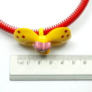 OPASKI DO WŁOSÓW Z KOKARDKAMI W KACZORY 6 SZTUK (0141 SA) - 3