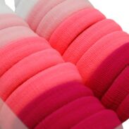 GUMKI DO WŁOSÓW DUŻE MIX RÓŻOWY 20 SZTUK                                                 (179-3 SA) - 2