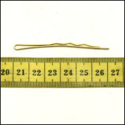WSUWKA ZŁOTA KARBOWANA 6 cm 36 sztuk - 3