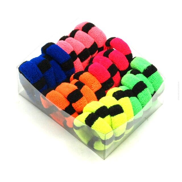 GUMKI DO WŁOSÓW FROTKI 24 SZTUKI MIX KOLOR(1511-001/28 SA)