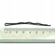 WSUWKI DO WLOSÓW IZA BRĄZ KARBOWANE 7 CM 100 SZTUK                  (217/100) - 2