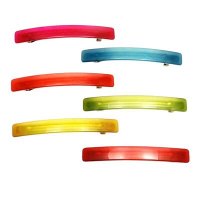 KLAMRY/AUTOMAT DO WŁOSÓW KOLOROWE 6 SZTUK                                                    (KLK-12 SA)