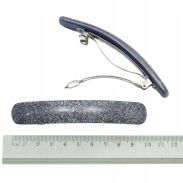 KLAMRY  DO WŁOSÓW NIEBIESKI MARMUREK 3 SZTUKI                                                                      (KLD-102 SAH) - 4