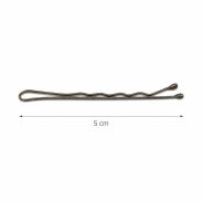 WSUWKI BRĄZOWE KARBOWANE 2 KULKI 5 CM- 100 SZTUK (WS-BR/100) - 3