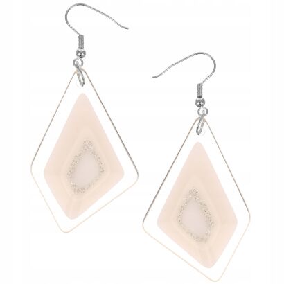 KOLCZYKI PLASTIKOWE WISZĄCE                                             (0665-1013-1)