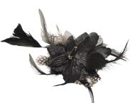 BROSZKA / FASCYNATOR KWIAT Z PIÓRAMI                                           (7694 SA) - 2