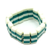 BRANSOLETKI PLASTIKOWE KOLOROWE (6 SZTUK)                                                                      0608-627 - 3