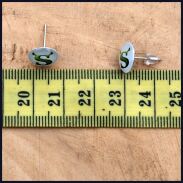 KOLCZYKI PLASTIKOWE NA PALETCE (6 PAR) SHREK 0714-21 - 2